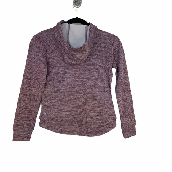 NWT Z by Zella Girls Hooded L 10/12 Track Jacket P - Picture 3 of 7
